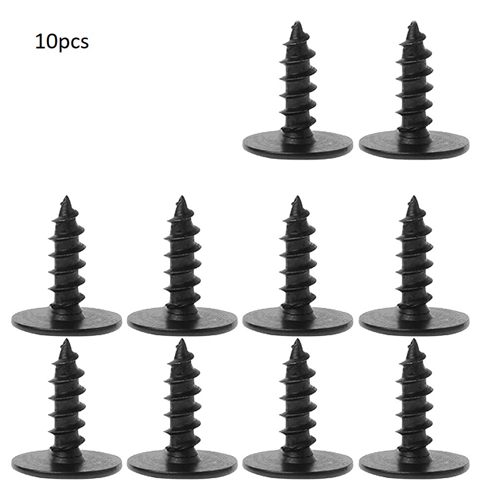 Set 10 ốc vít bằng kim loại 4.8mm  cho xe xe hơi - Đinh tán , chốt cho ô tô