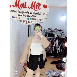 [BIGSIZE Mai Mít] Áo Khoác Len Mỏng 55-90Kg