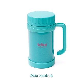 Bình giữ nhiệt Inox có tay cầm Trino TN 550HL (xanh lá)
