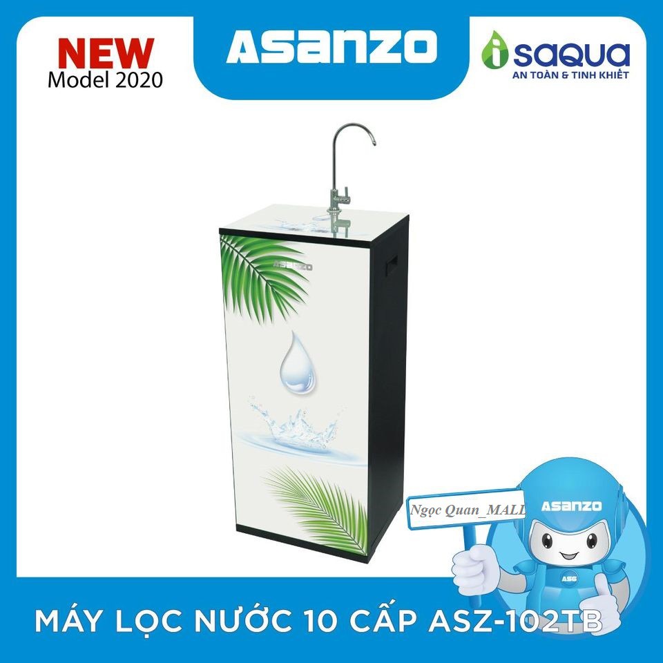 Máy lọc nước 10 cấp Hydrogen Asanzo iSAQUA ASZ-102TB