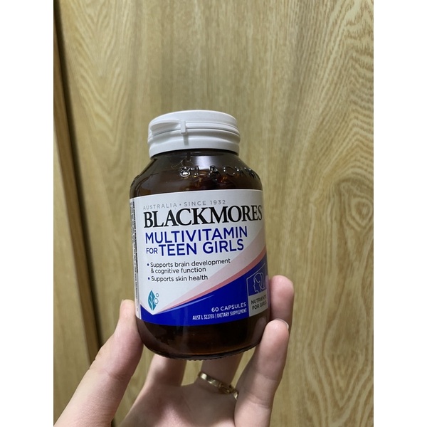 VITAMIN TỔNG HỢP CHO TEENBOYS VÀ TEENGIRL BLACKMORES (MULTIVITAMIN FOR TEENGIRLS AND TEENBOYS)