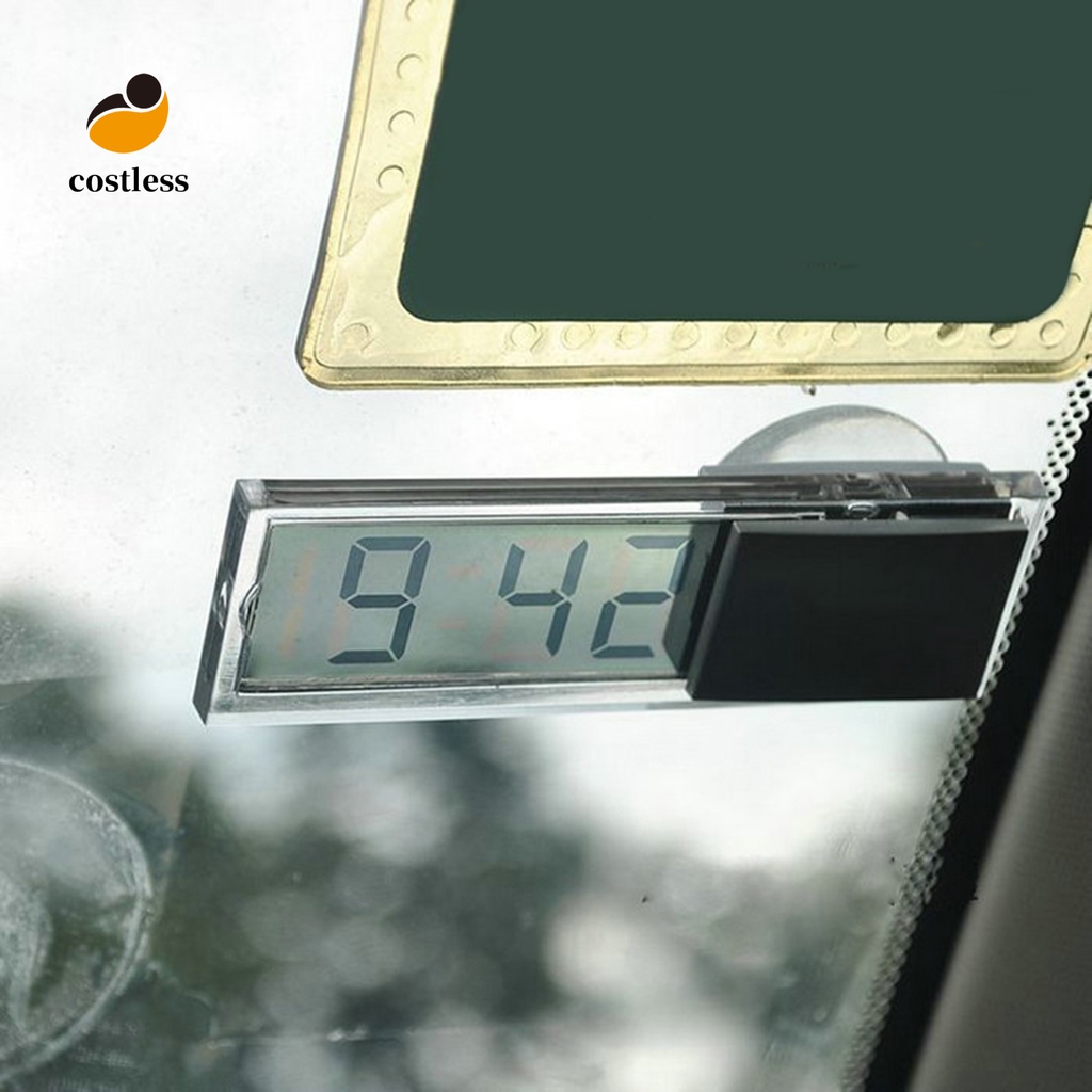 Đồng hồ điện tử gắn trên tường có màn hình hiển thị LCD