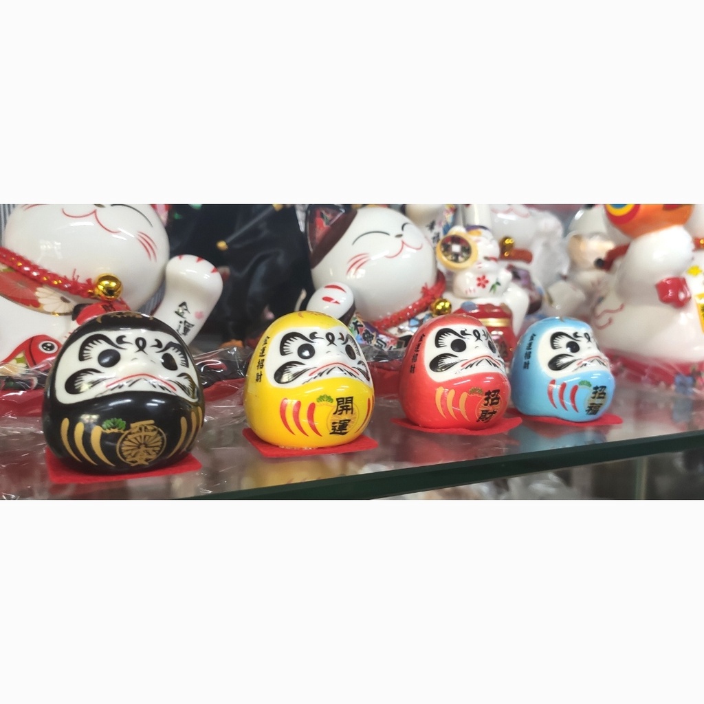 Bộ Daruma nhỏ 4cm/Daruma mèo