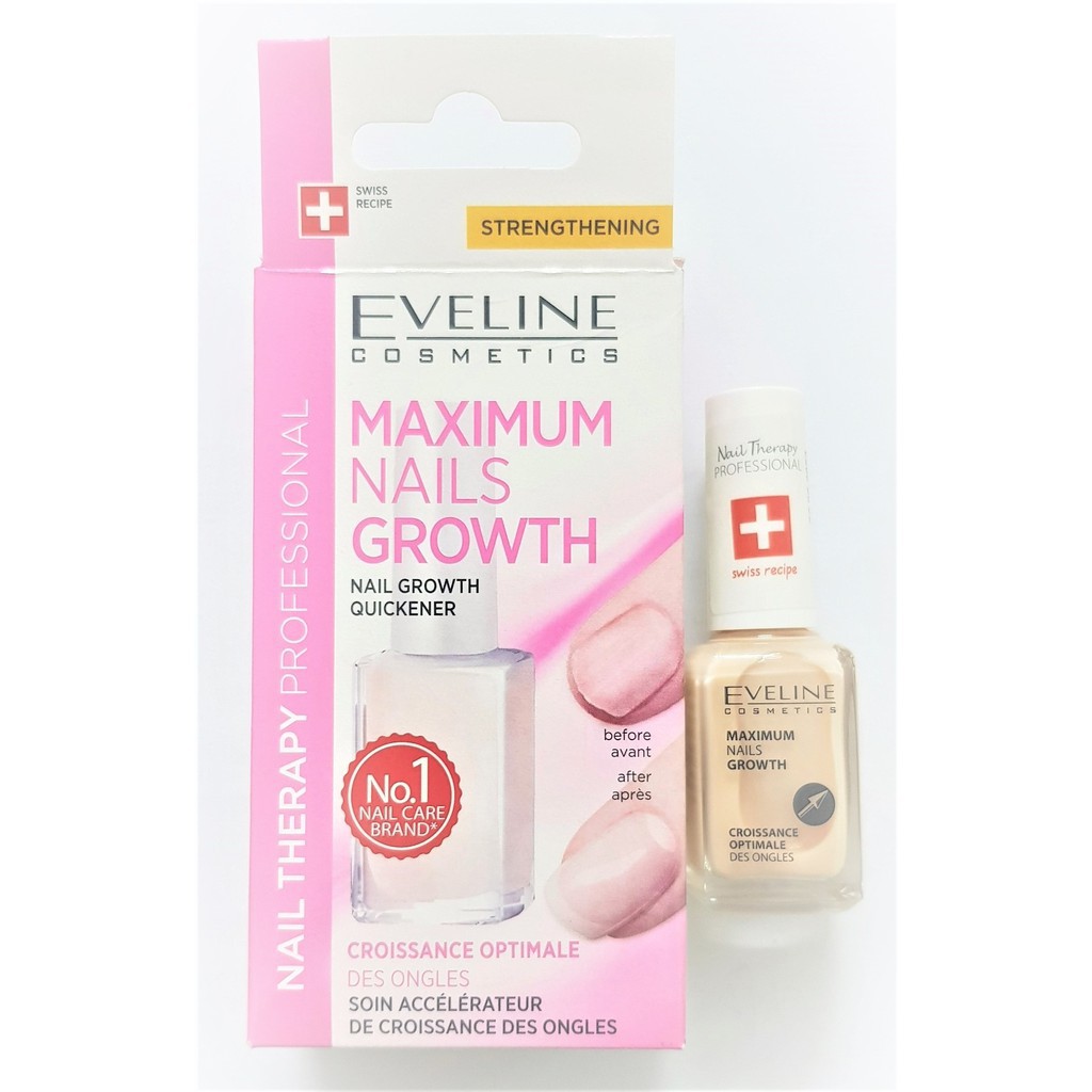 Sơn dưỡng mọc móng Spa Nail Eveline 12ml