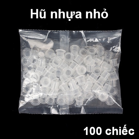 Chum/Hũ Nhựa Đựng Mực Phun Xăm