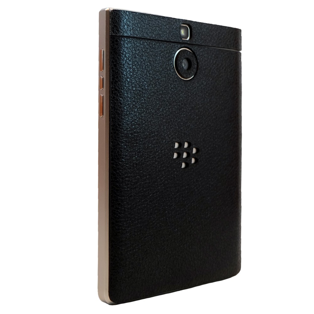 Skin dán da Blackberry Passport Silver màu đen - D07