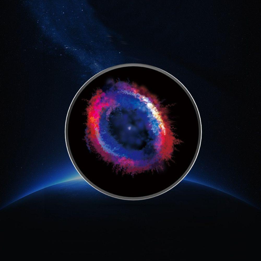 Con Quay Đồ Chơi Fidget Spinner Galaxy HìNh TròN BằNg ThéP Không Gỉ GiúP GiảM Stress Cho NgườI LớN REBUY1