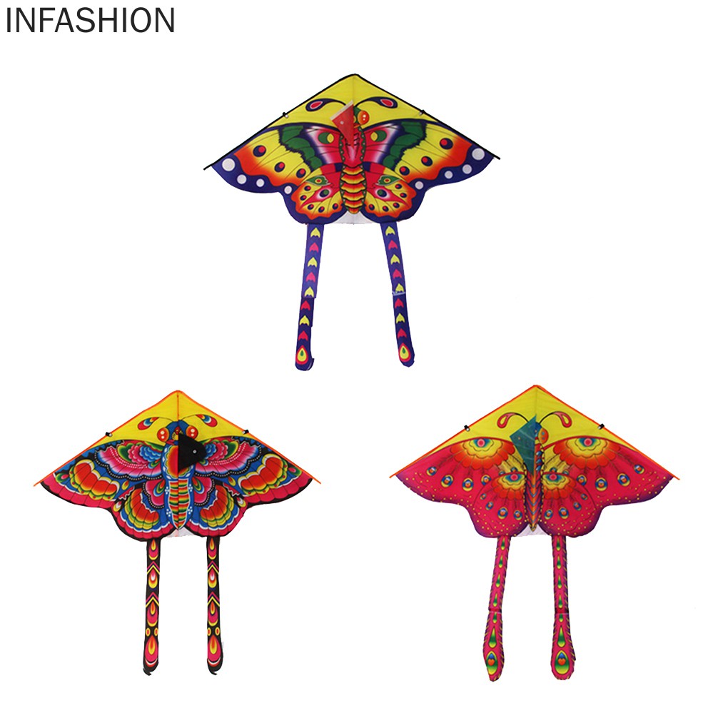 Diều Hình Động Vật Nhiều Màu Sắc Kích Thước 90x90cm