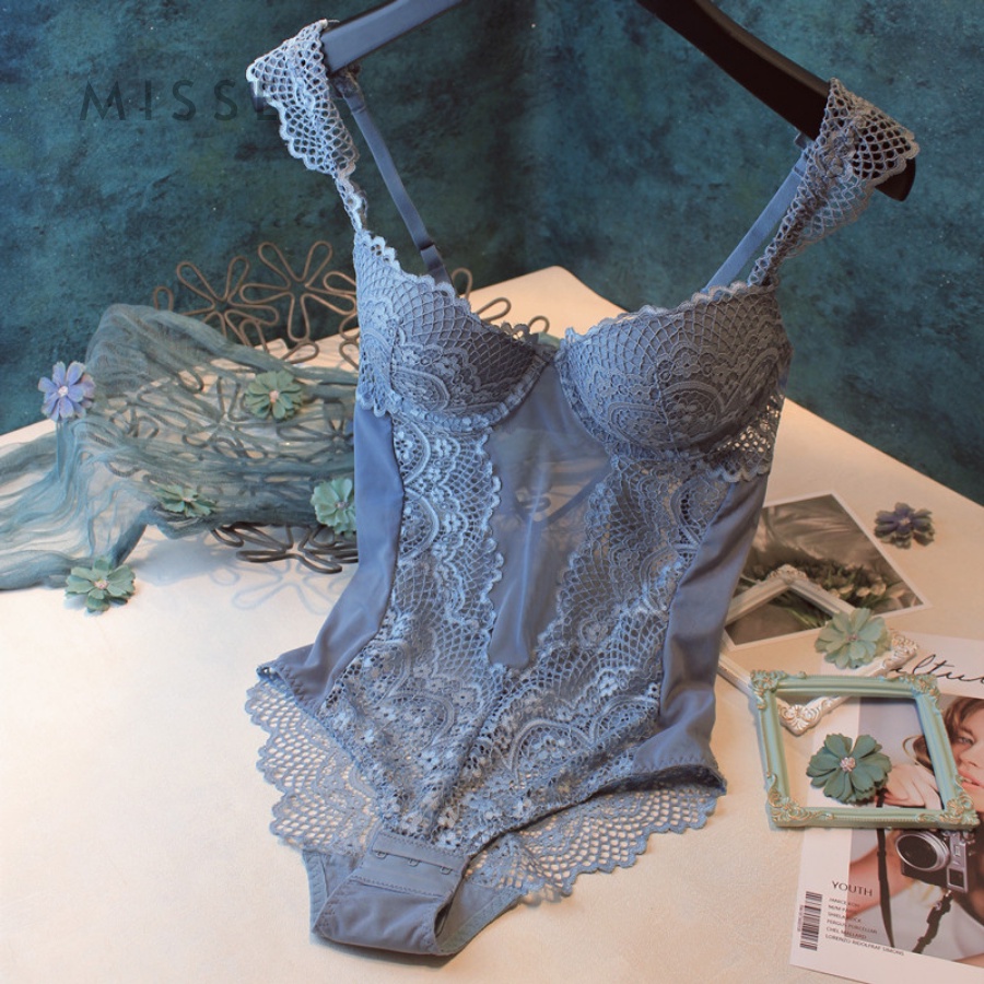 Bodysuit nữ MISSE ren cao cấp nâng ngực tạo khe có gọng mút vừa - BS01