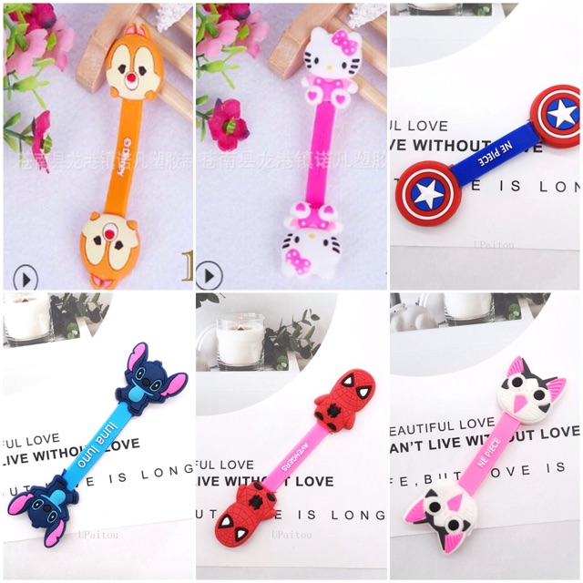 Dây Quấn Cáp Sạc Tai Nghe Hình Thú Siêu Kute | BigBuy360 - bigbuy360.vn