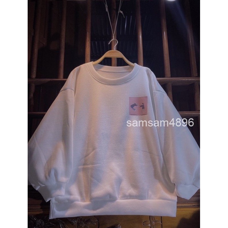 Áo sweater nỉ đôi bạn