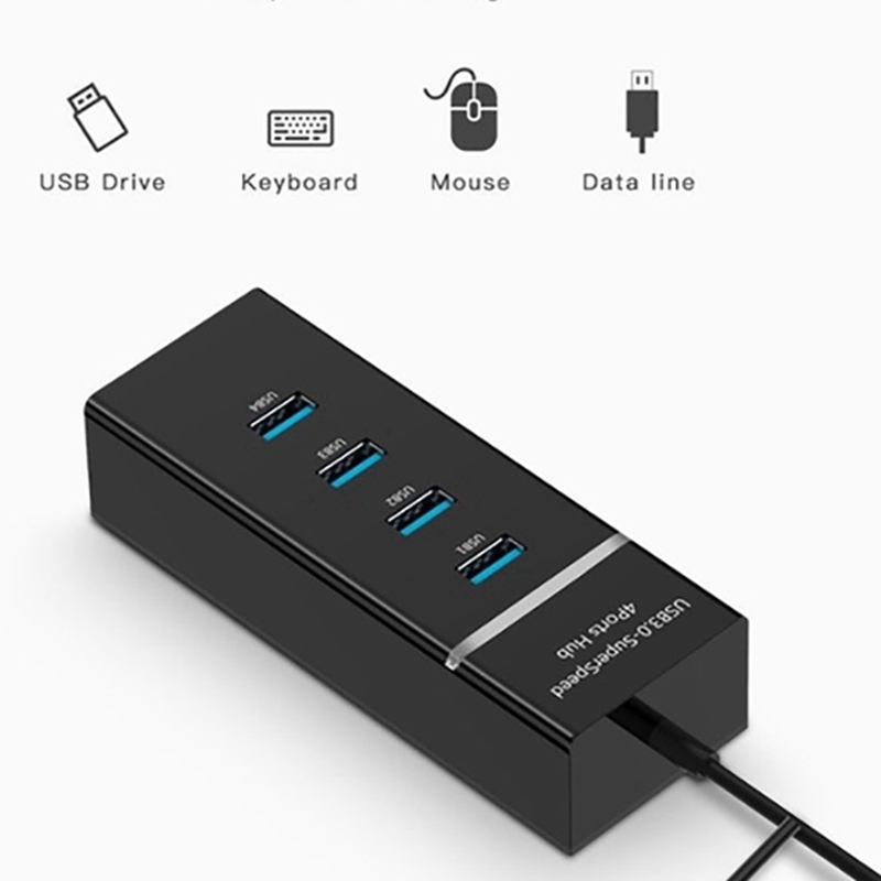 Bộ Chia 4 Cổng Usb 3.0 Tốc Độ Cao