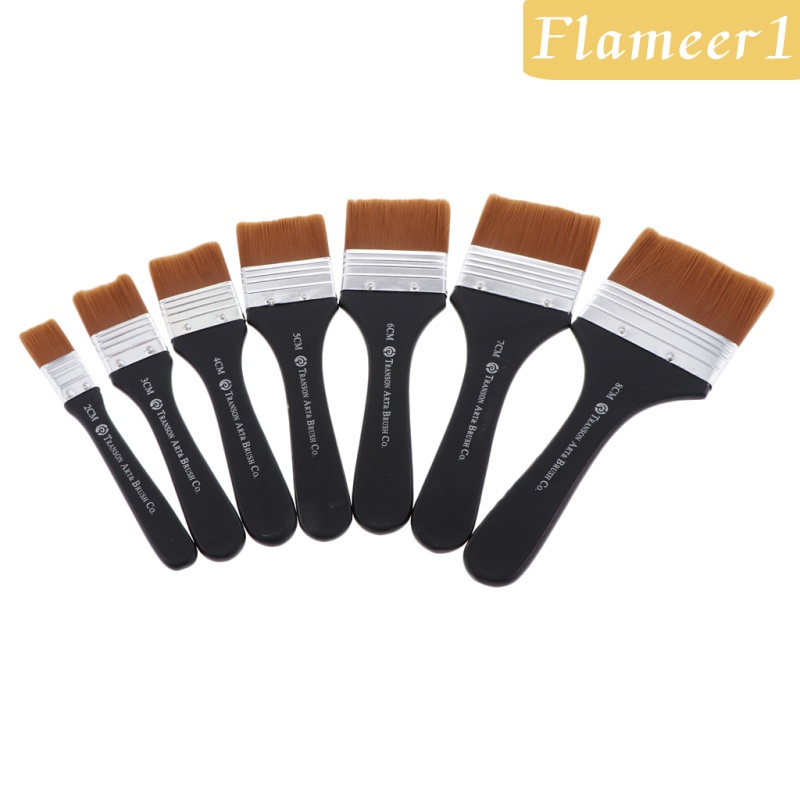 [Flameameer1] Cọ Vẽ Màu Nước acrylic Đường Kính 5cm Chất Lượng Cao
