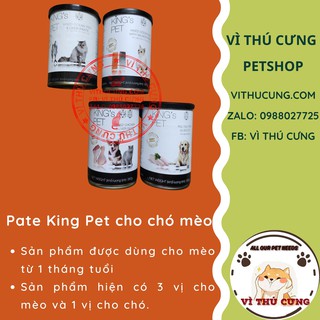 Pate Kingspet cho chó mèo