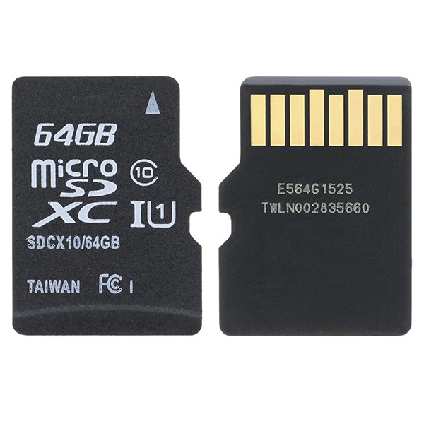 thẻ nhớ 64gb - micro sdxc 64g tặng kèm đầu đọc thẻ - tăng khả năng lưu trữ trên điện thoại và camera ip