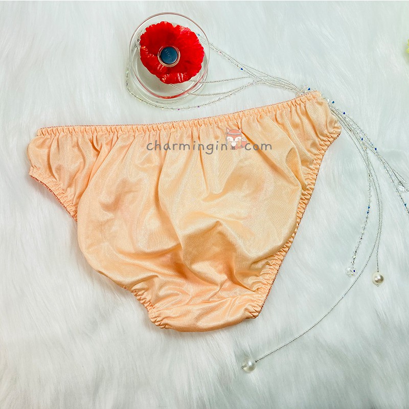 Quần lót dệt kim ren nơ thời trang size M, L - QLDK0076