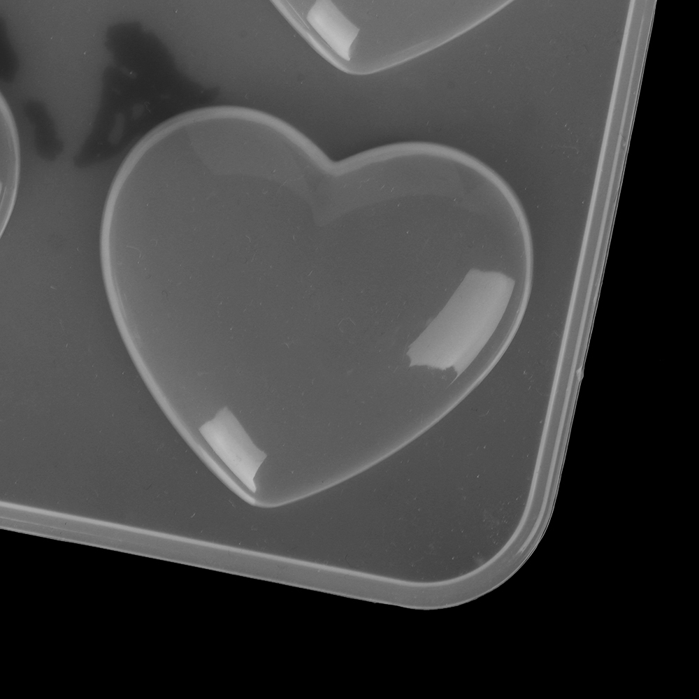 Khuôn silicon 9 ngăn làm mặt dây chuyền hình trái tim | BigBuy360 - bigbuy360.vn