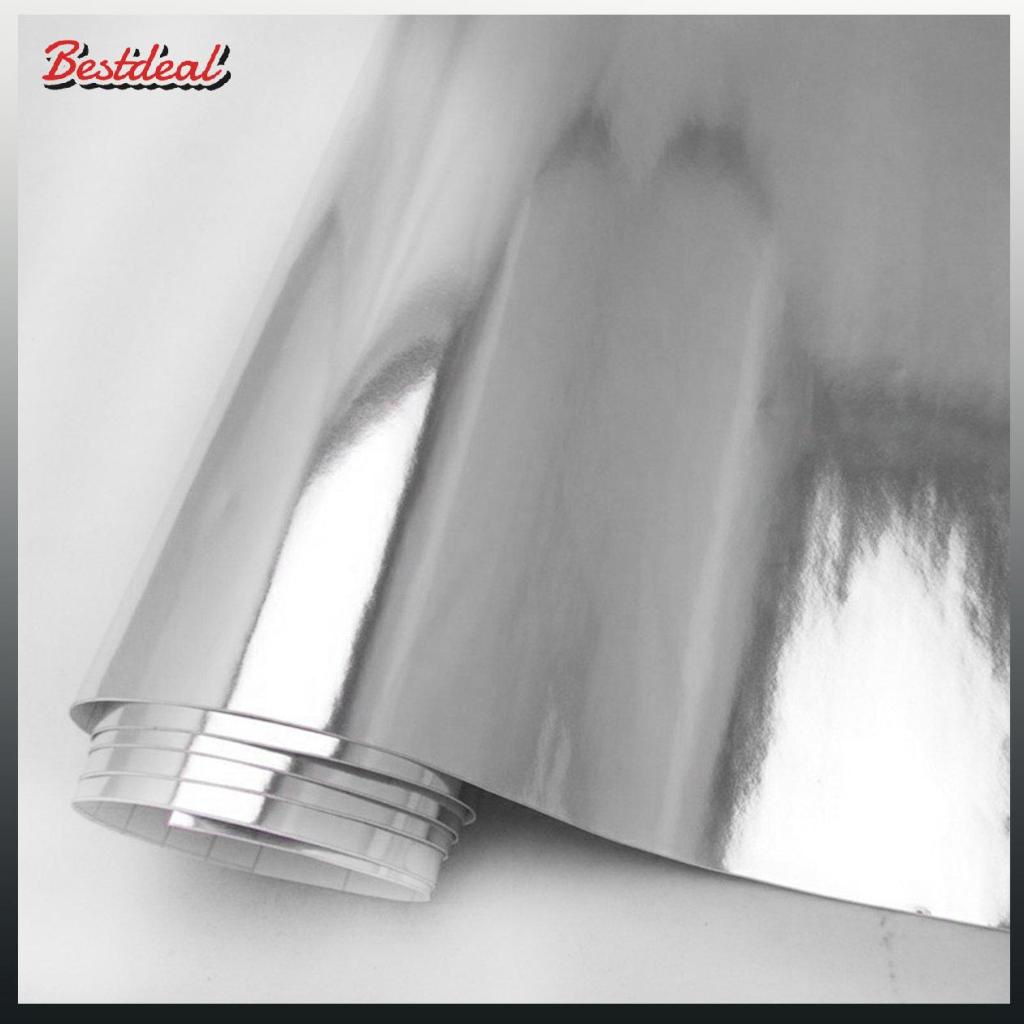 Chrome Mirror Vinyl Wrap Film Car Sticker Decal DIY Car Bike Wrapping Film