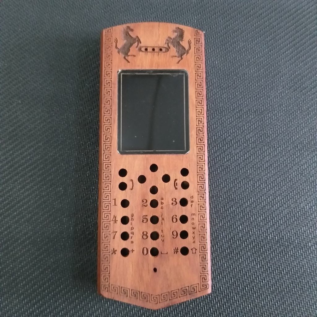 Vỏ gỗ cho điện thoại Nokia 1200/ 1208 / 1209 nhiều mẫu