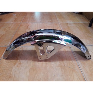 dè chắn bùn trước xe honda win ( inox  )