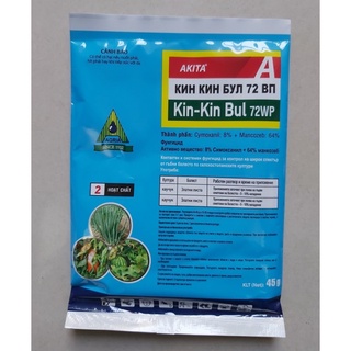 Chế phẩm trừ nấm bệnh cây kin kin bul 72wp 45 gram - đặc trị thối nhũn hoa lan