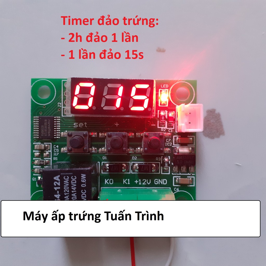 Timer hẹn giờ đảo trứng