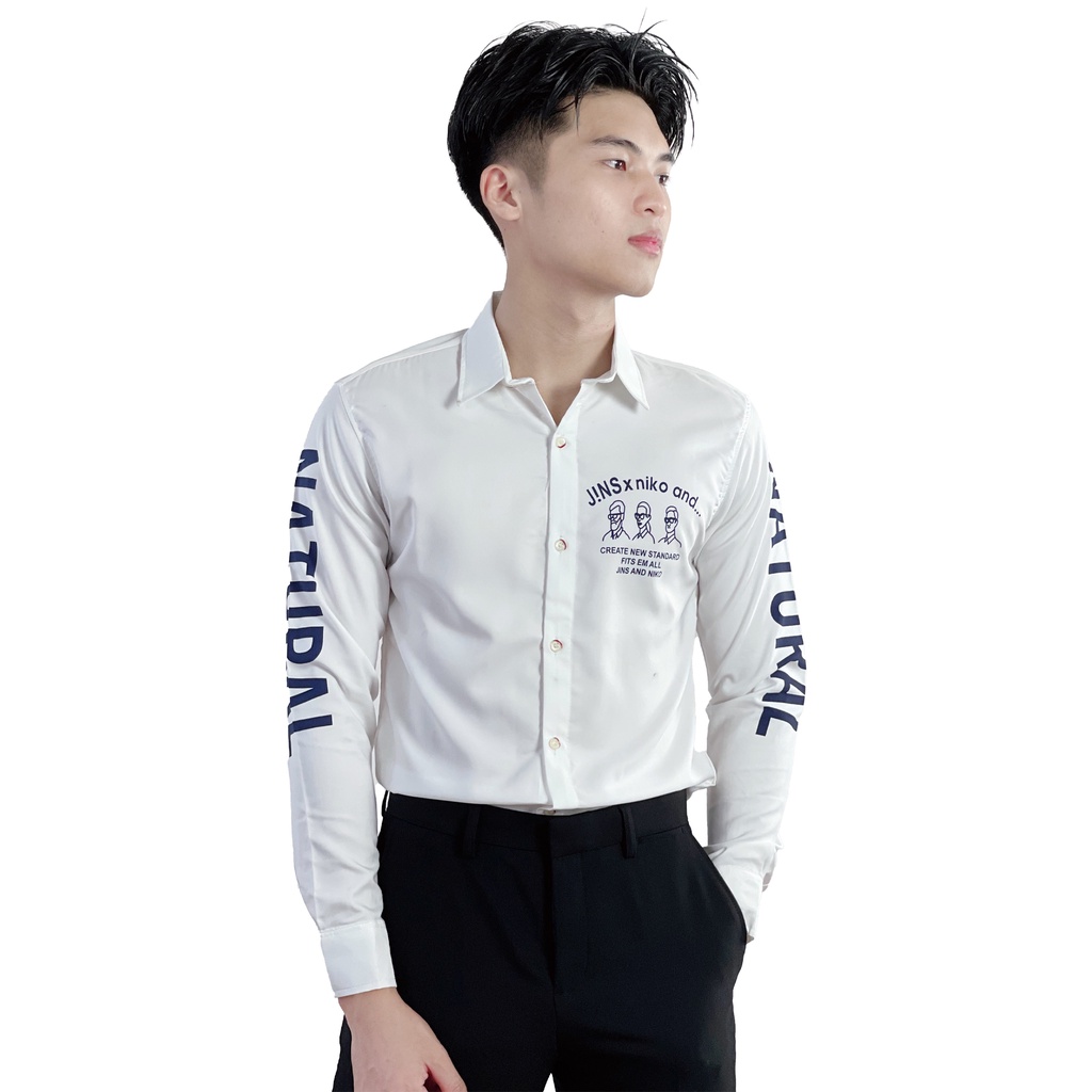 Áo sơ mi nam tay dài phong cách thời trang 4YOUNG SM202 | BigBuy360 - bigbuy360.vn