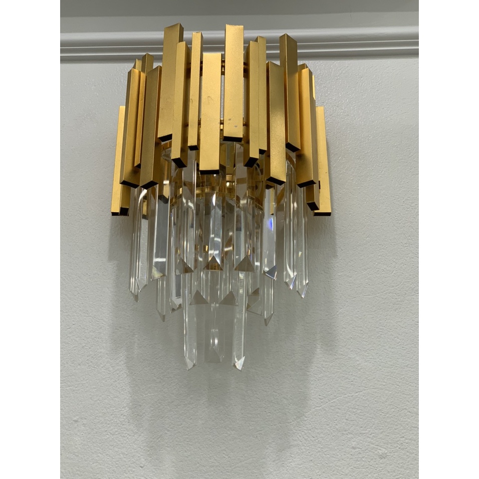 Đèn ốp tường, đèn tường trang trí pha lê 0609