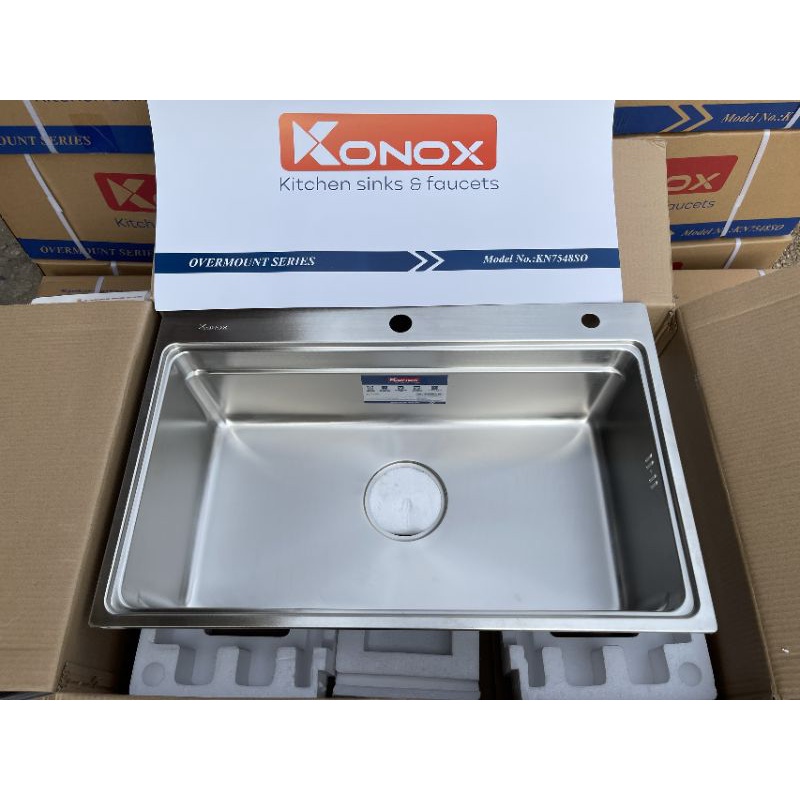 Chậu Rửa 1 Hố Konox KN 7548SO chính hãng