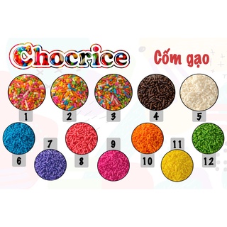Cốm Gạo Sắc Màu Chocrice (Thái Lan) gói 1kg