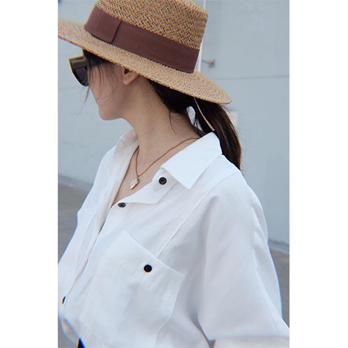 Áo sơ mi trắng form rộng 🔥 freesize 🔥 năng động, trẻ trung, cá tính WHITE SHIRT