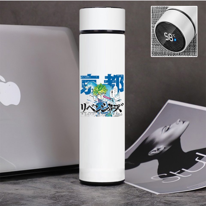 Bình giữ nhiệt đựng nước in hình nhân vật TOKYO REVENGERS anime chibi tiện lợi lưu niệm