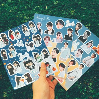 Sticker Vương Nhất Bác & Tiêu Chiến ( có ảnh thật shop chụp )
