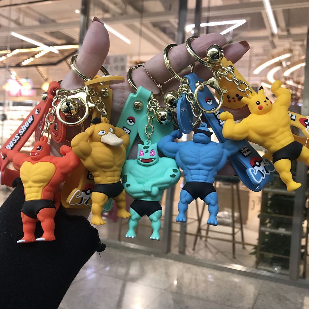Móc khóa hình các nhân vật trong Pokemon