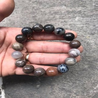 VÒNG TAY GỖ HÓA THẠCH 12LY