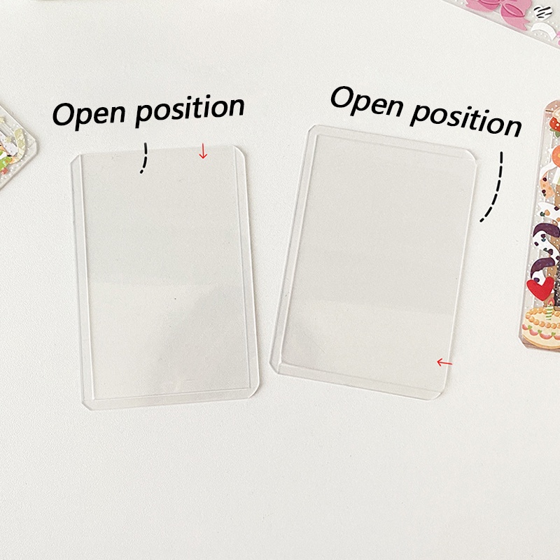 Vỏ Bọc Thẻ Trong Suốt Bằng Nhựa Chống Nước A7 10×7Cm