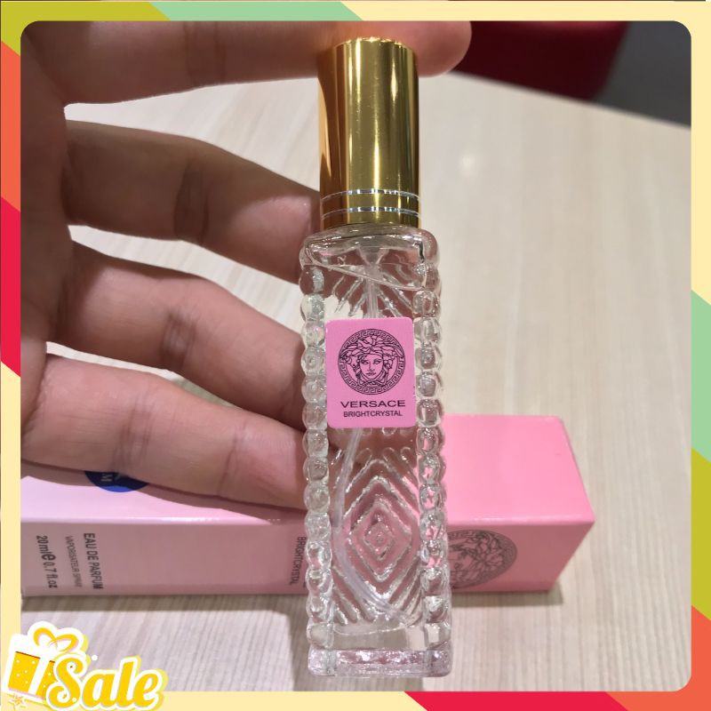 Nước Hoa mini, Nước Hoa Ver.sace Hồng 20ml 6D Thơm Lâu 12h, Nhẹ Nhàng Quyến Rũ Nước Hoa Nữ Chính hãng | Thế Giới Skin Care