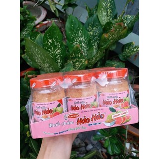 Muối chua cay hảo hảo hộp 120g. Hạn sử dụng 6 tháng in trên bao bì.