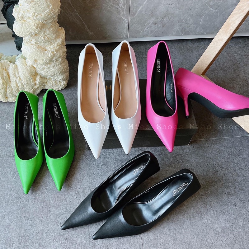 GIÀY CAO GÓT MŨI NHỌN HÀNG NHẬP QUẢNG CHÂU CAO CẤP ( G672 G673 G674 G675 G789 )