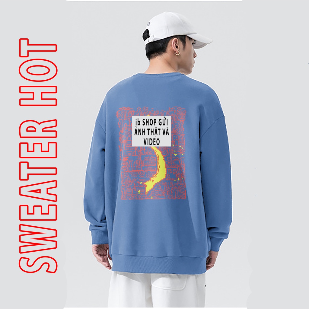 Áo nỉ sweater nam nữ , áo nỉ dài tay basic sweater phong cách Ulzzang cặp đôi nam nữ form rộng oversize Hàn Quốc SWT1 | BigBuy360 - bigbuy360.vn