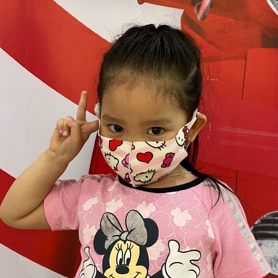 Khẩu trang Polo Style trẻ em vải Su in hoạt hình dễ thương, dễ thở, bền, đẹp | BigBuy360 - bigbuy360.vn