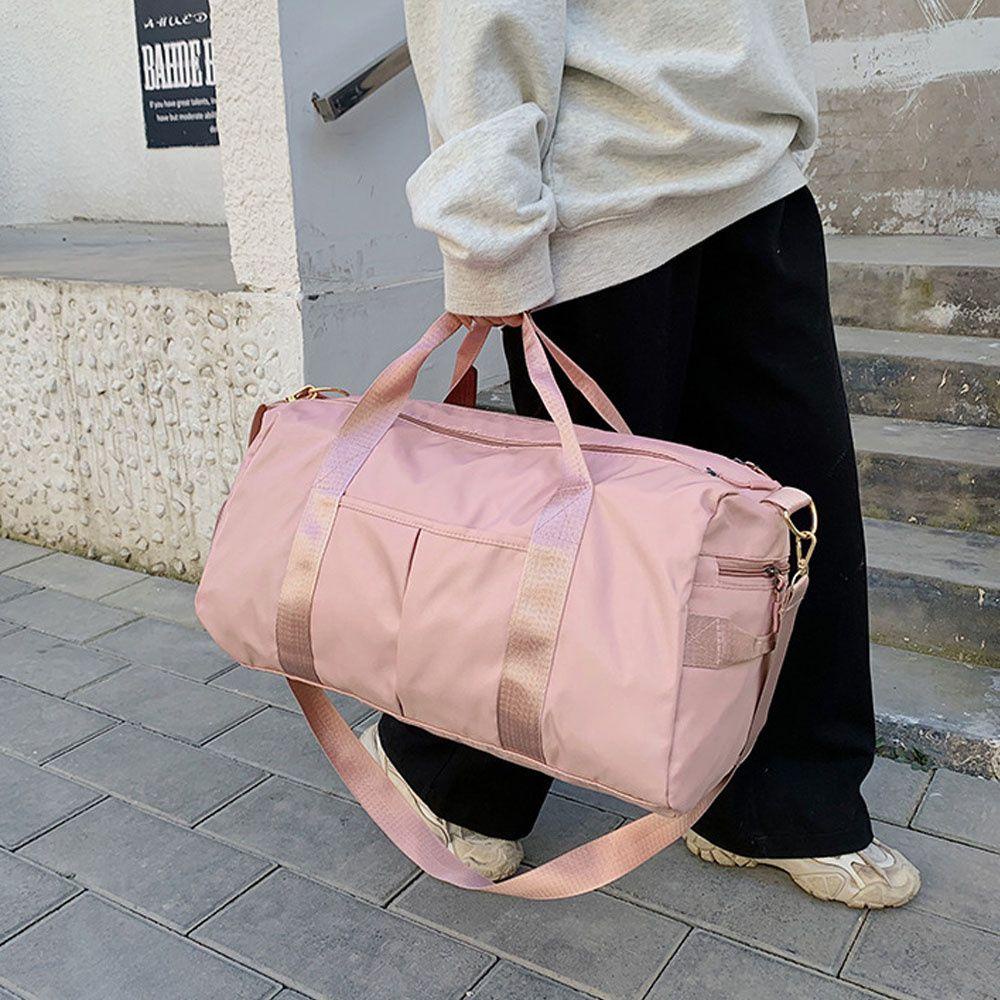 MUVAKO Túi đựng đồ  chất vải thô cỡ lớn không thấm nước mang đi du lịch/ thể thao tập gym/ cabin cuối tuần/nhiều màu