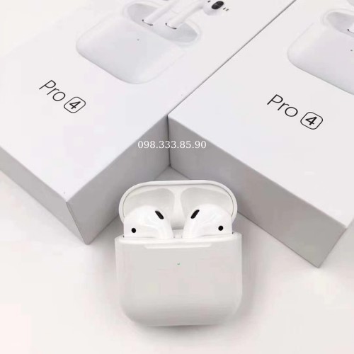 [1 Đổi 1] Tai Nghe Aripod Pro 4 Bluetooth 5.0, CNS.365 Tích Hợp Micro Âm Thanh Sống Động Chất Lượng Cao