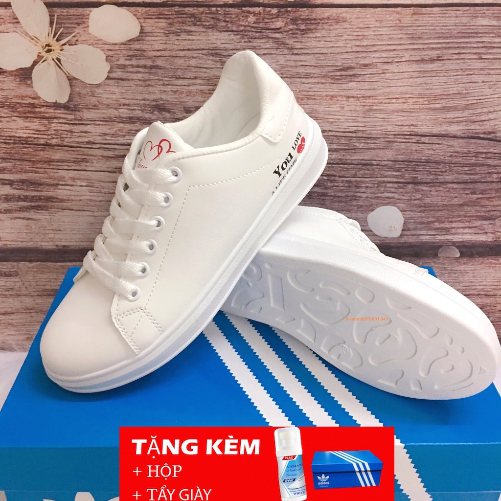 GIÀY THỂ THAO NỮ CỰC DỄ THƯƠNG LOVE YOU C16G