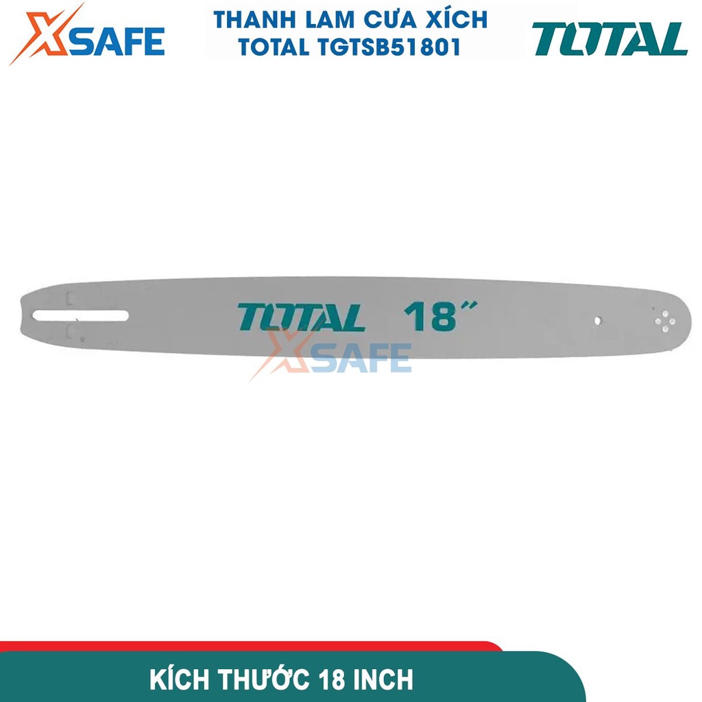 Thanh lam cưa xích 18inch TGTSB51801, thích hợp cho máy cưa xích xăng TG5451811, lam máy cưa xích, phù hợp với xích cưa