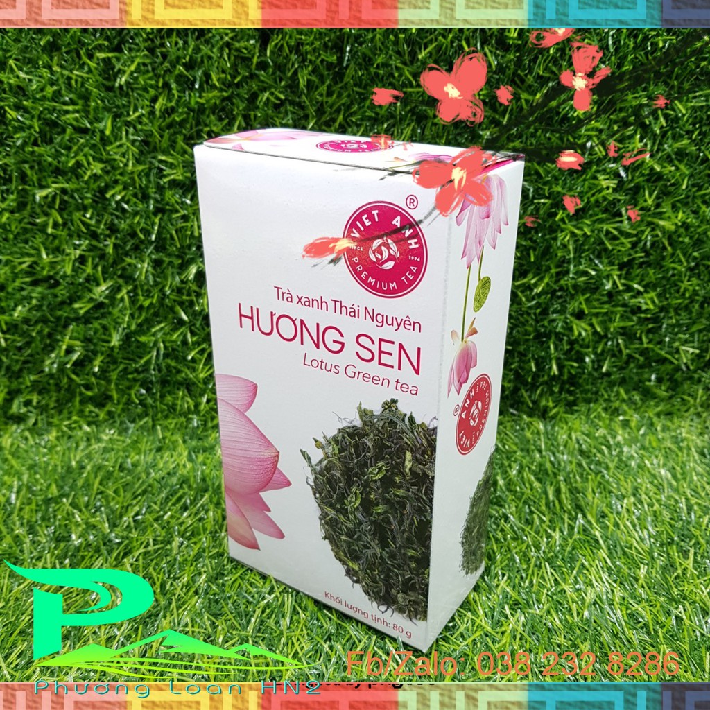 Chè Sen - Trà xanh Thái Nguyên hương sen 80g