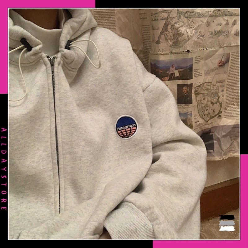 Áo khoác nỉ hoodie form rộng,áo nỉ unisex paragraph