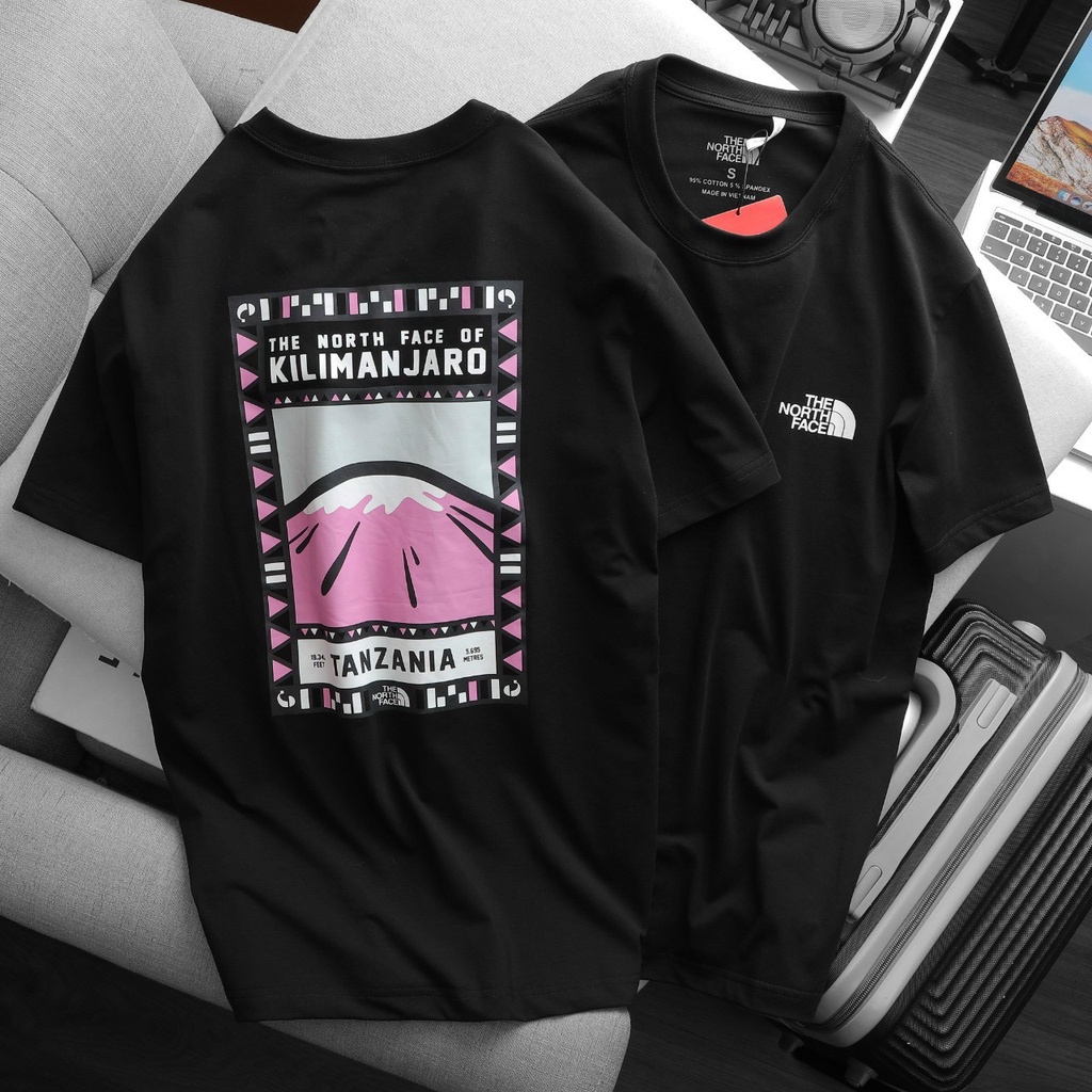 Áo Thun Nam NORTH Xuất Khẩu 100% Cotton Mịn 4 Chiều Form Unisex , BigSize . Ivan BigSize AT112