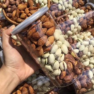 HẠT DINH DƯỠNG MIX 3 VỊ (HẠNH NHÂN, HẠT DẺ CƯỜI, HẠT ĐIỀU CỒ) LON 400GRAM