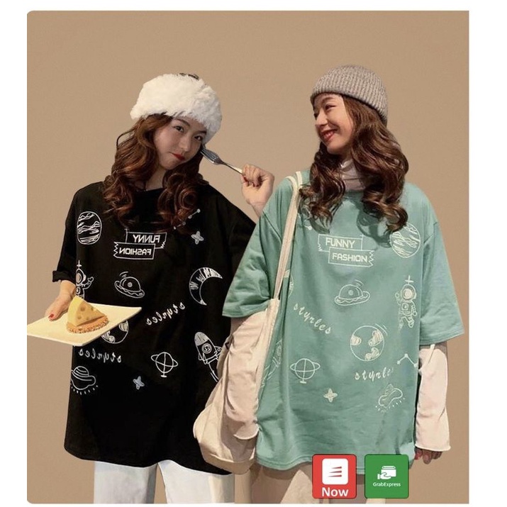 Áo thun tay lỡ Unisex FUNNY PHI HÀNH GIA